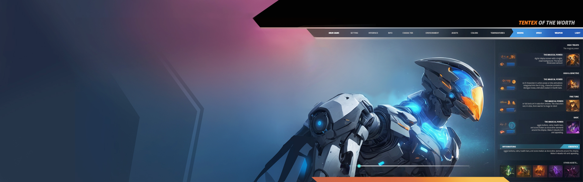 Game <span class="text-cyan">Interface</span> Design